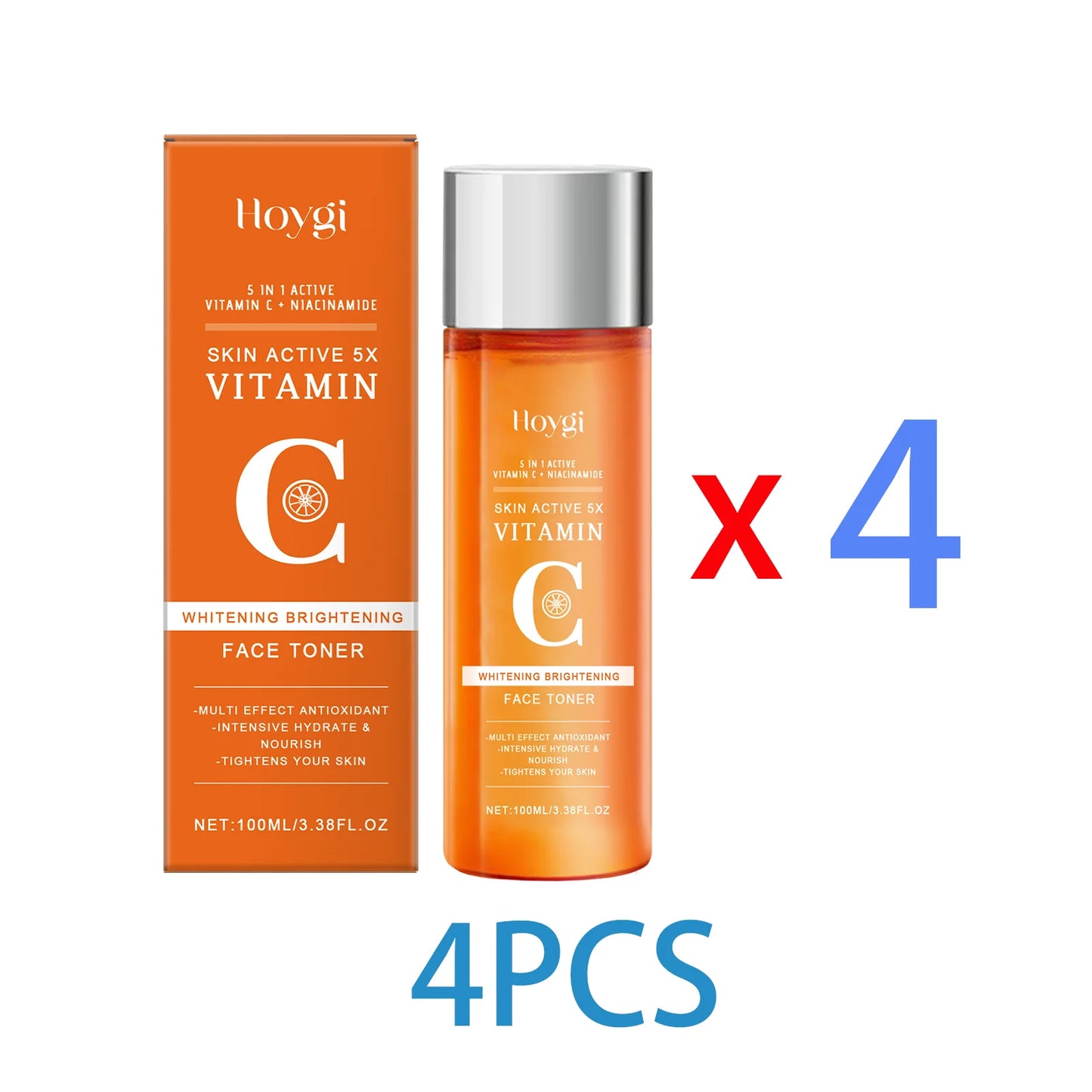 Toner cu Vitamina C și Niacinamide pentru față – Hidratare, Luminozare și Netezire 100 ml