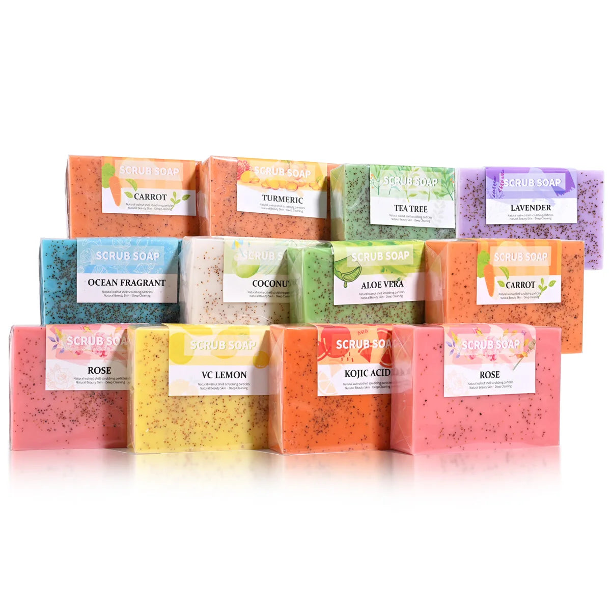 Săpun Natural Exfoliant cu Aloe Vera – Anti-acnee, Luminează Tenul, 100g