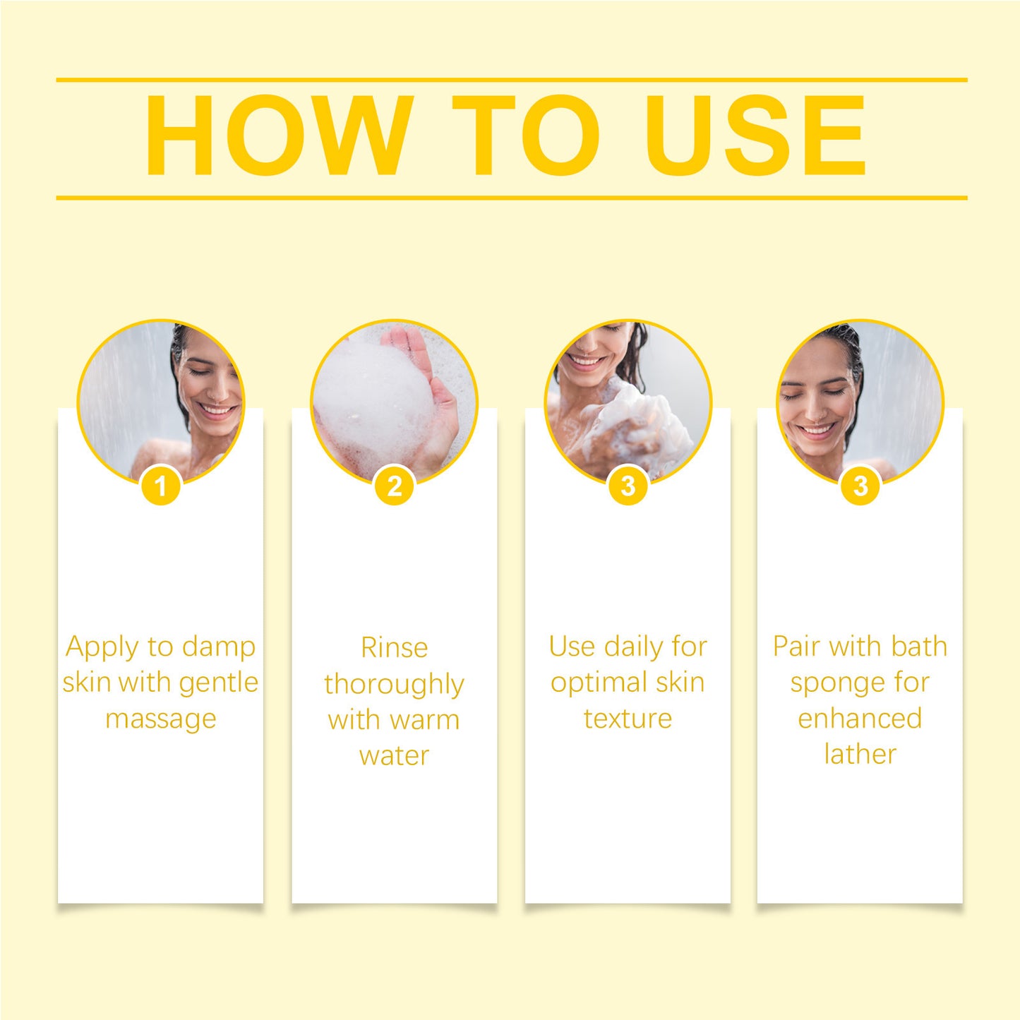 Gel de Duș cu Persimmons – Curățare Profundă, Controlul Mirosurilor, Exfoliere Delicată și Aromă de Lungă Durată