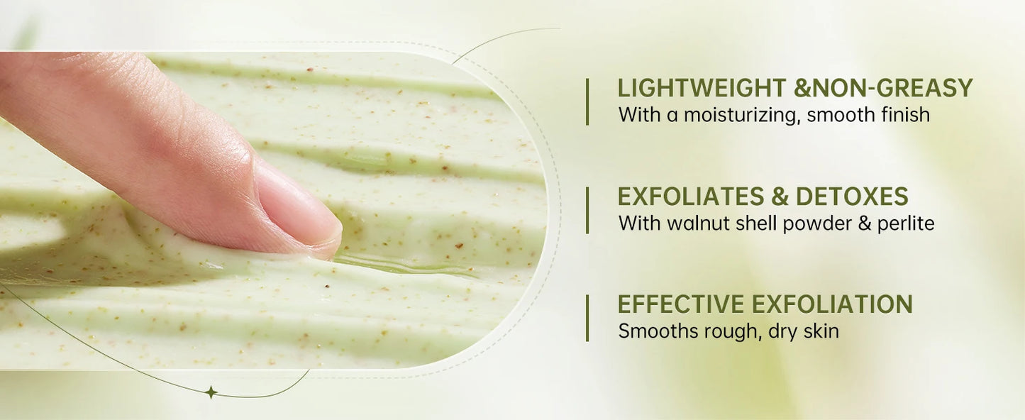 Scrub Exfoliant pentru Corp VETES – 250g, Îndepărtează Celulele Moarte, Hidratează Intens, Curățare Profundă, Potrivit pentru Toate Tipurile de Piele