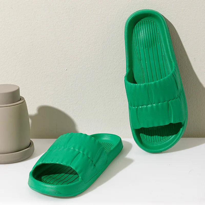 Papuci Confortabili Antiderapanți pentru Baie – Unisex, Talpă Moale, Ușori și Silențioși