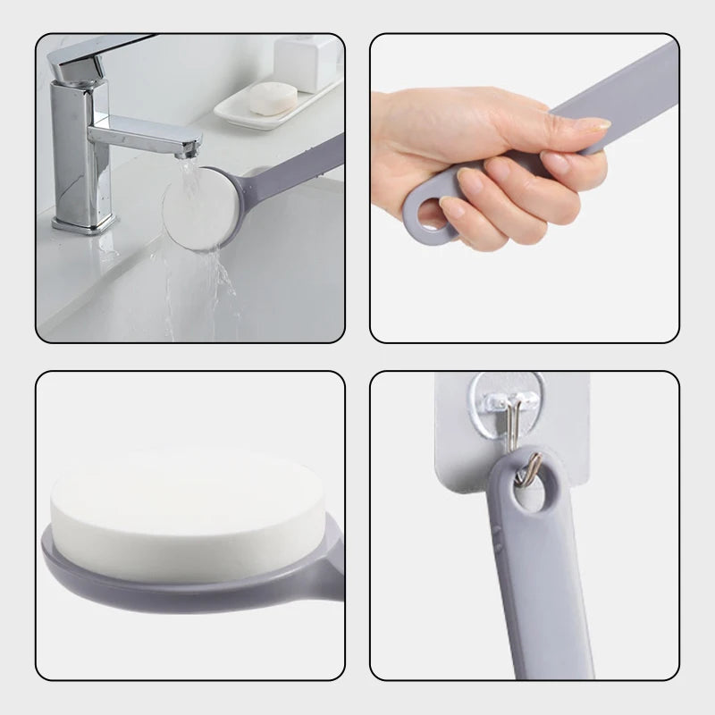 Aplicator pentru Loțiune și Gel de Duș – Perie cu Mâner Lung pentru Spate, Picioare și Zone Dificile | Ideal pentru Cremă, Ulei, Sunscreen