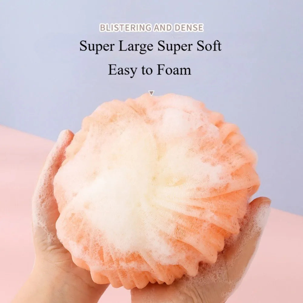 Burete de Duș Exfoliant din Plasă – Soft, Spumos, Curățare Delicată & Exfoliere Ușoară pentru Corp