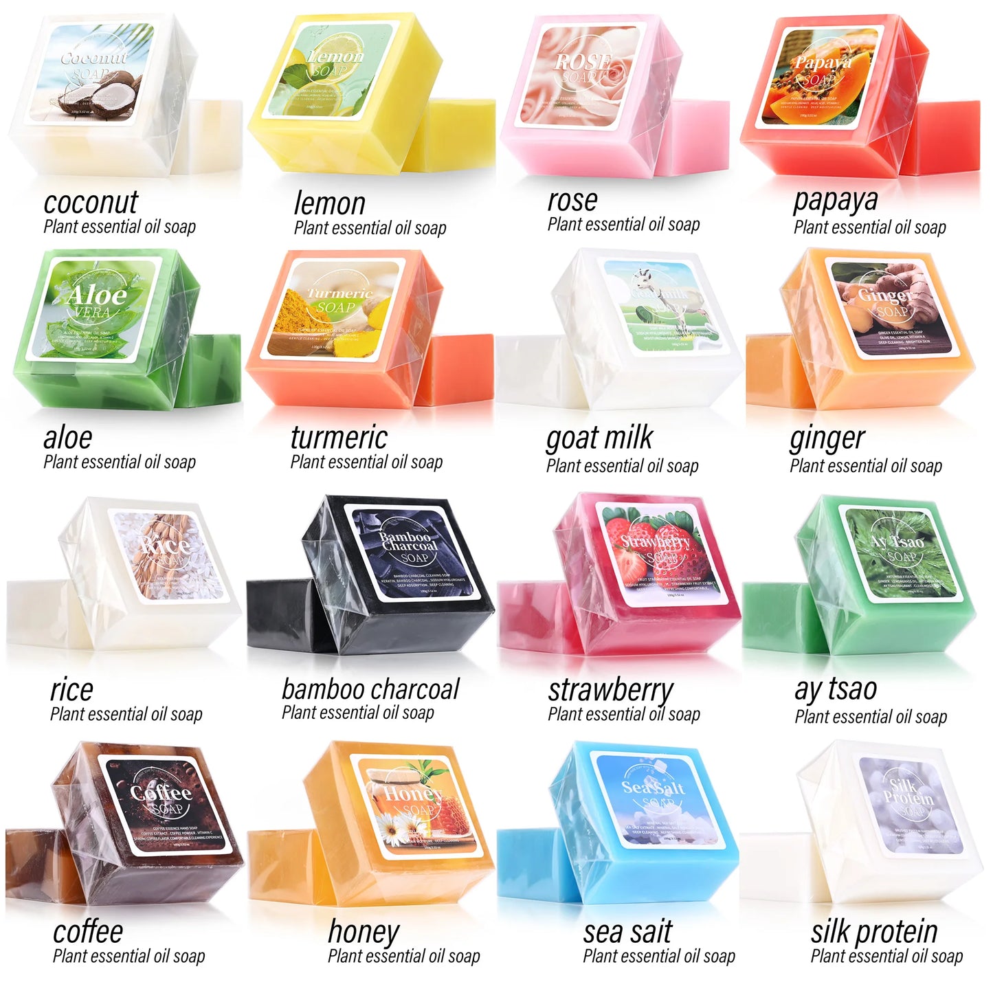 Săpun cu Căpșuni și Uleiuri Esențiale – Curățare Profundă, Hidratant, Handmade, Ideal pentru Corp și Față, Perfect pentru Călătorii