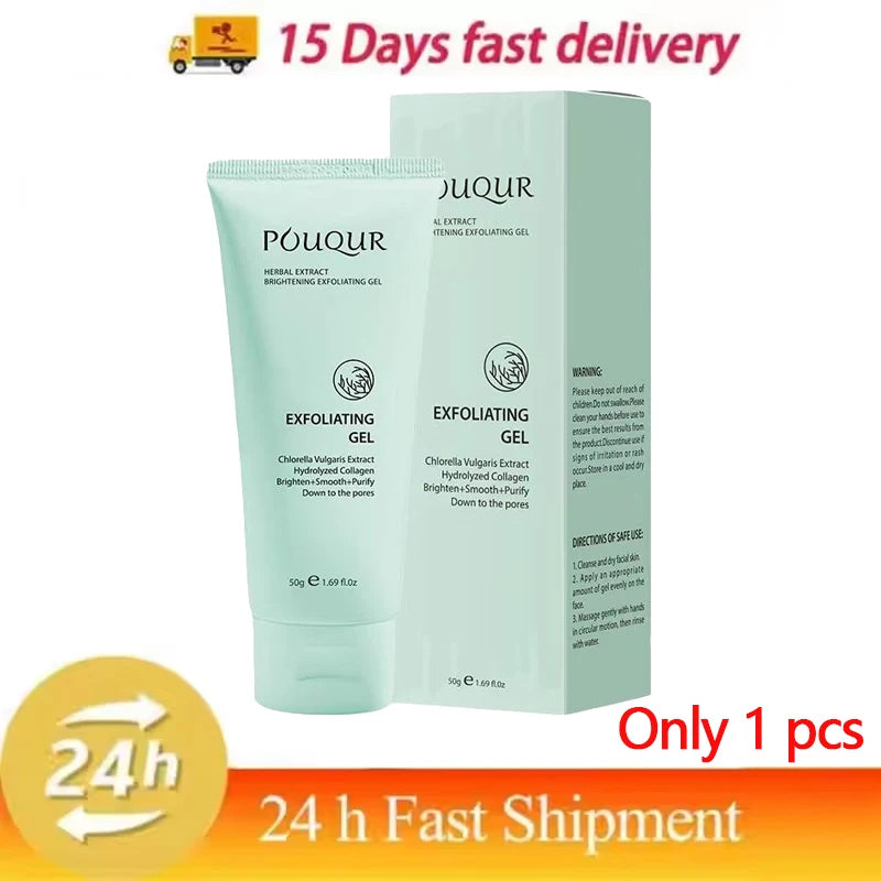 Gel Exfoliant Herbal pentru Față și Corp – Curățare Profundă, Hidratare și Îmbunătățirea Texturii Pielii