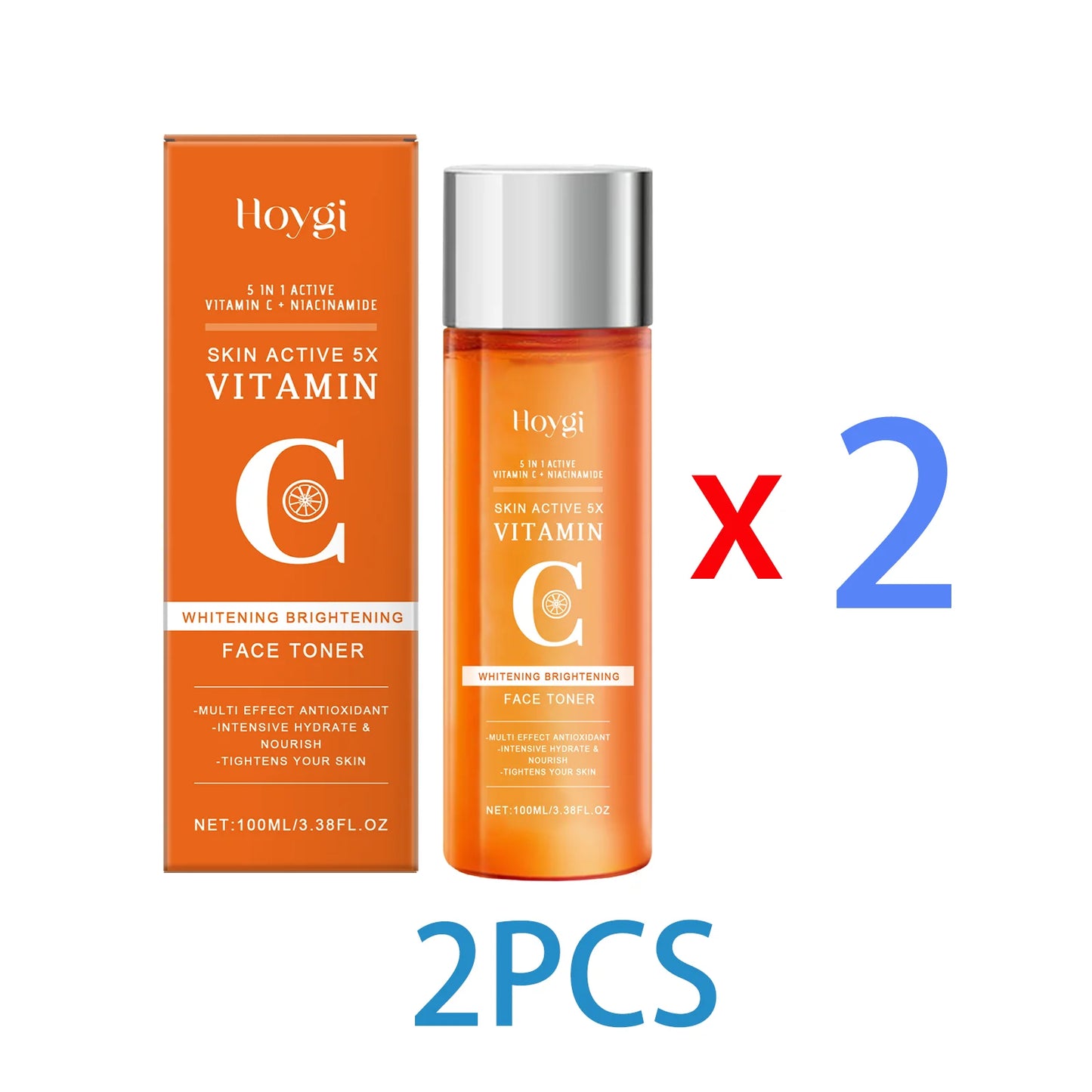 Toner cu Vitamina C și Niacinamide pentru față – Hidratare, Luminozare și Netezire 100 ml