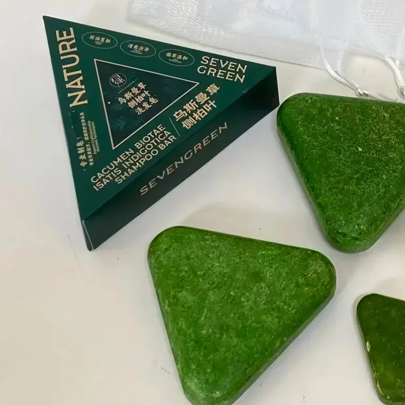 Șampon Solid Natural din Plante – Antimătreață, Anti-Cădere, Calmează Scalpului, Stimulează Creșterea Părului – Handmade