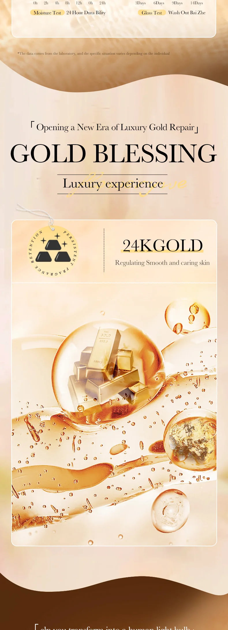 Gel de Duș 24K Gold – Curățare Profundă, Hidratare Intensă, Aromă de Lungă Durată – 500 ml