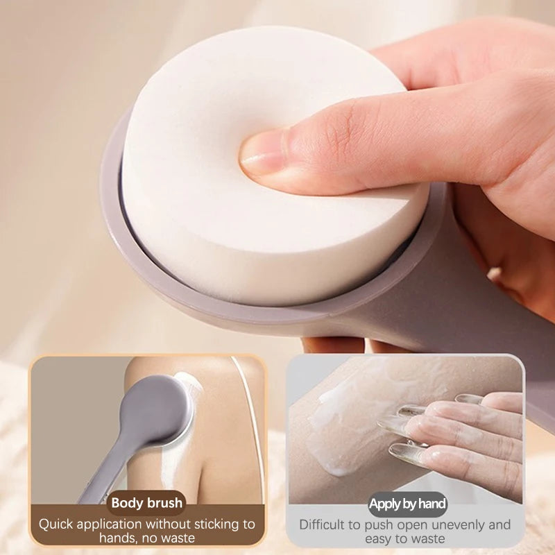 Aplicator pentru Loțiune și Gel de Duș – Perie cu Mâner Lung pentru Spate, Picioare și Zone Dificile | Ideal pentru Cremă, Ulei, Sunscreen