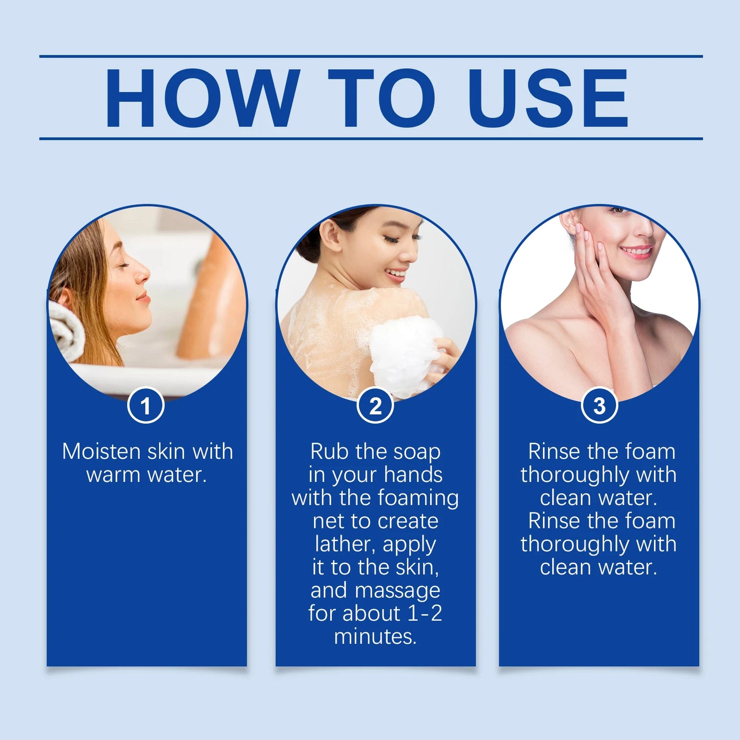 Săpun cu Niacinamide pentru Luminozarea Pielii – Curățare Profundă, Albire Axile/Genunchi, Îndepărtare Chicken Skin, Hidratare și Parfum Plăcut