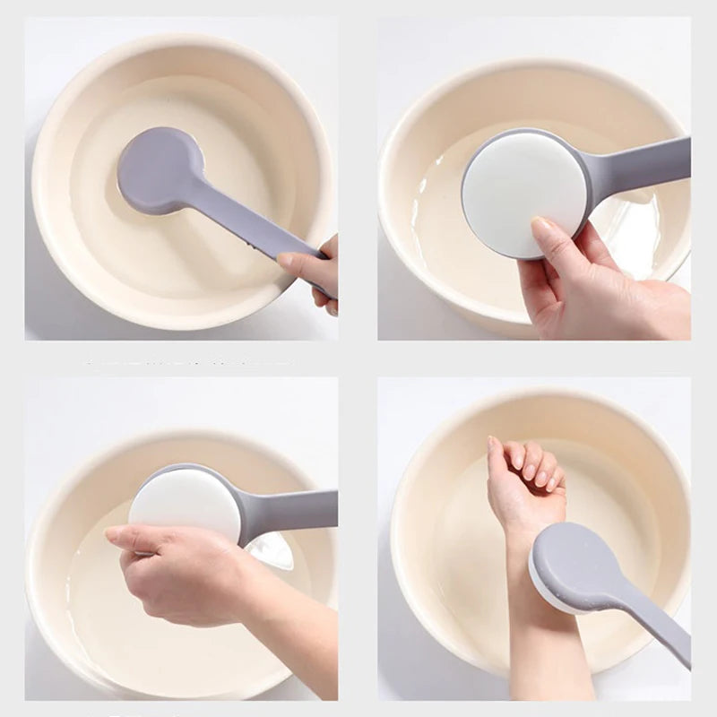 Aplicator pentru Loțiune și Gel de Duș – Perie cu Mâner Lung pentru Spate, Picioare și Zone Dificile | Ideal pentru Cremă, Ulei, Sunscreen