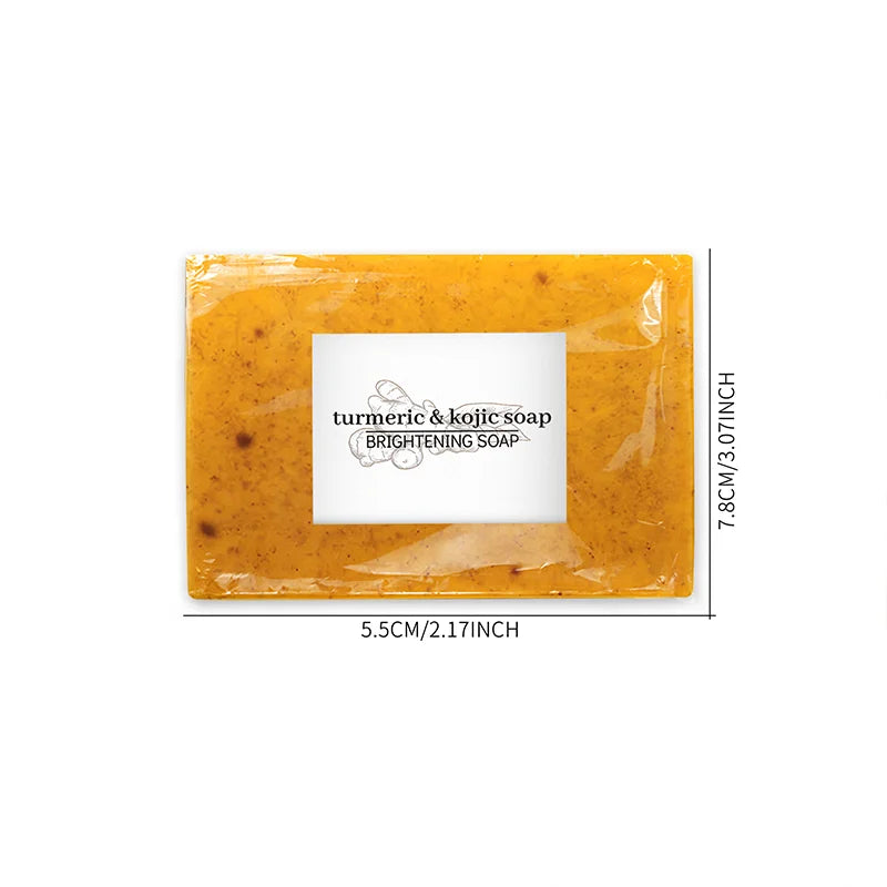 Săpun cu Turmeric & Acid Kojic 100g – Albire Pete, Hidratare Intensă & Control Sebum