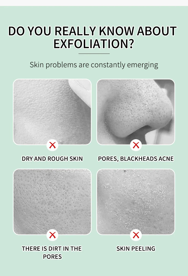 Gel Exfoliant Herbal pentru Față și Corp – Curățare Profundă, Hidratare și Îmbunătățirea Texturii Pielii