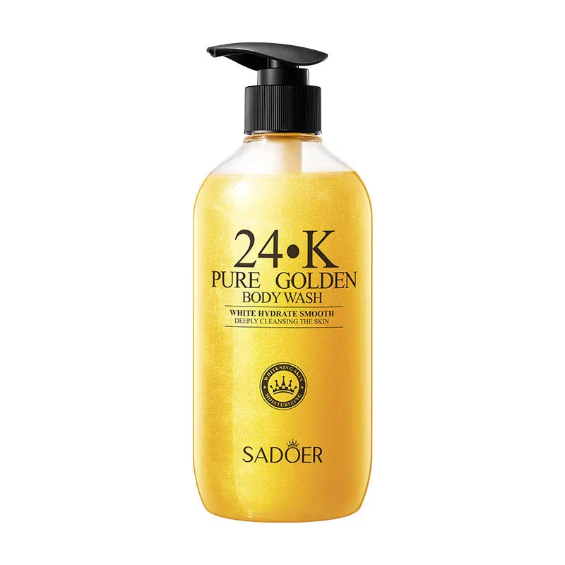 Gel de Duș 24K Gold – Curățare Profundă, Hidratare Intensă, Aromă de Lungă Durată – 500 ml