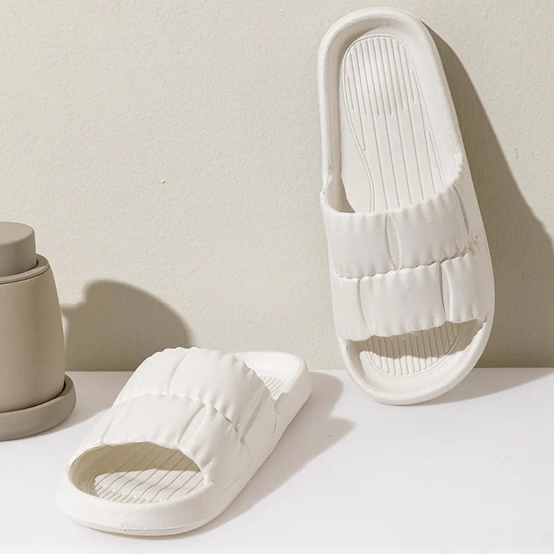 Papuci Confortabili Antiderapanți pentru Baie – Unisex, Talpă Moale, Ușori și Silențioși