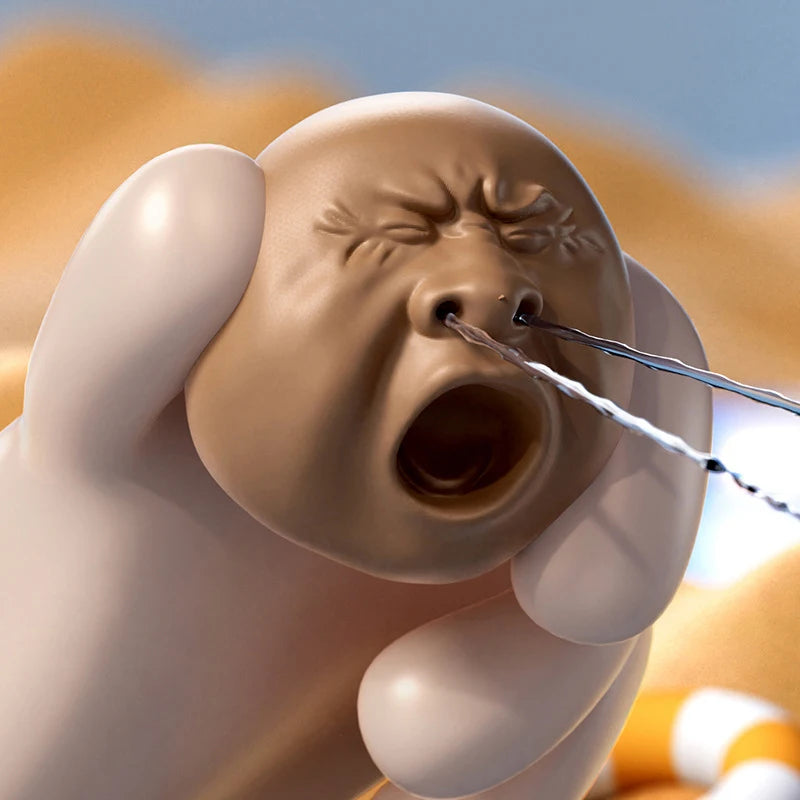 Jucărie Pulverizator cu Apă – Cap Amuzant, Reîncărcabil, Pentru Joacă la Plajă și Baie, Copii și Adulți