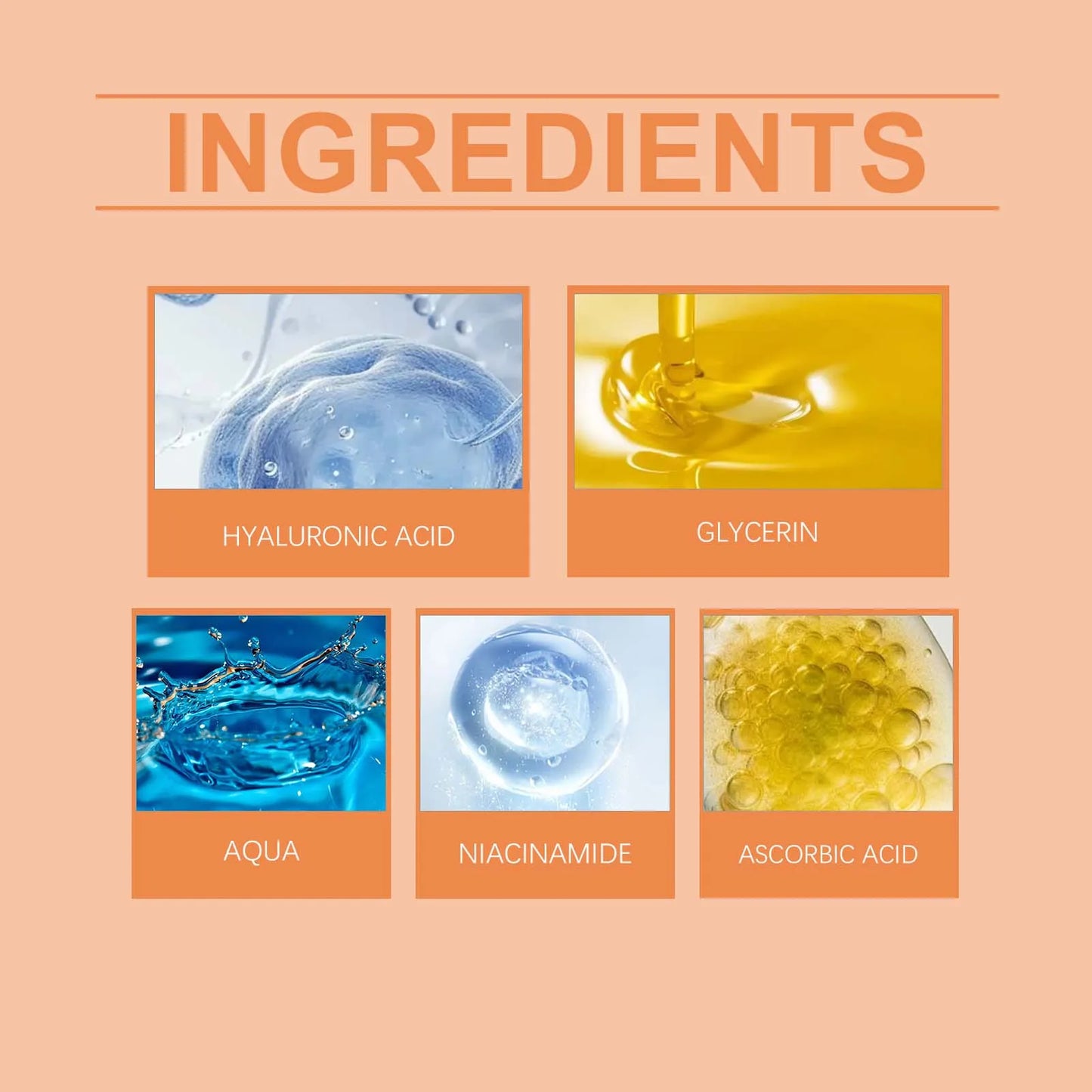 Toner cu Vitamina C și Niacinamide pentru față – Hidratare, Luminozare și Netezire 100 ml