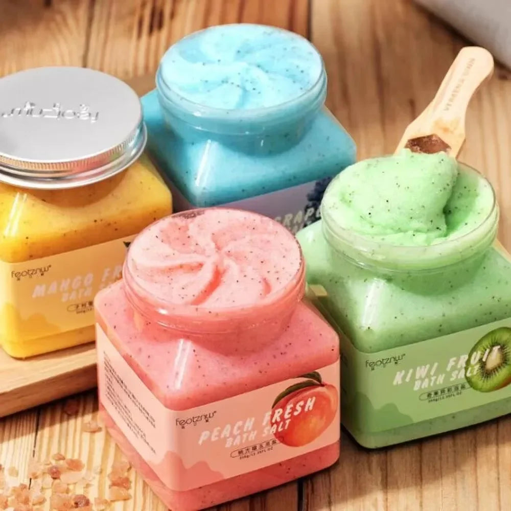 Scrub Exfoliant cu Sare de Mare – Aromaterapie, Curățare Profundă & Netezire a Pielii, 350g