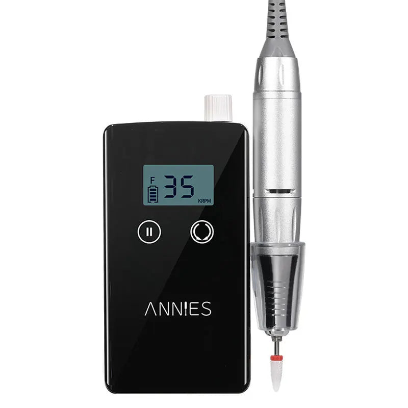 Freza Electrică Profesională 35.000 RPM – Portabilă, Reîncărcabilă, pentru Manichiură și Pedichiură | Set Complet pentru Salons & Home