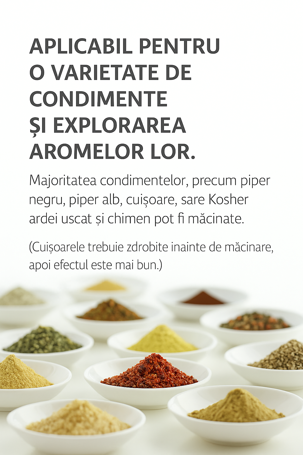 Set 1/2 Râșnițe electrice pentru sare și piper cu senzor gravitațional și lumină LED – Fashome, măcinare reglabilă